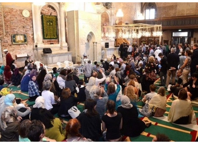 La chiesa trasformata in moschea